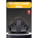 Game Stick El Atarisi 2.4G Kablosuz Çift Kol Oyunlar 4K Game Stick 3500 Oyunlu Atari Uyumlu Mir28418020