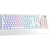 Gameagle Frost Blade Rgb Aydınlatmalı Mekanik Hisli Türkçe Oyuncu Klavyesi Gaming Klavye Anti-Ghosting Beyaz