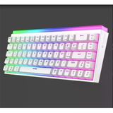 Gameagle Ge2019 Hera Rgb Kablolu Tr Layout Mekanik Beyaz Oyuncu Klavyesi (Kdo)