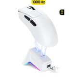 gameagle Iceberg Pixart3311 Şarjlı RGB 55gr 12800DPI [2.4Ghz-Bluetooth-Kablolu] Kablosuz Mouse Oyuncu Mouse