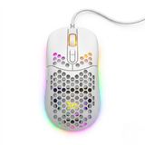 Gameagle Kablolu RGB Gaming Mouse, 12800 DPI, 69g Ultra Hafif, Petek Gövde, 5 Milyon Tıklama Ömürlü, Instant 825 Optik Sensör, Örgü Kablolu Oyuncu Mouse MO-19 (Beyaz)