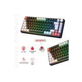 Gameagle Strike Compact Mekanik Klavye Hot Swap Anti Ghosting Türkçe Örgü Kablo Oyuncu Klavyesi - Siyah