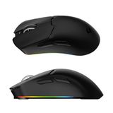 GAMEAGLE Tracker Pro RGB Kablosuz 2.4Ghz Bluetooth Kablolu Dock Şarj İstasyonlu 69gr 1KHz 12000DPI Oyuncu Mouse (siyah)