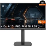 GameBooster Elitra EF60 GB-25O2P600FFOW 24.1 inç 610 Hz 0.2 ms Pivot Full HD TN Gaming Monitör