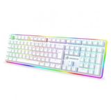 GameBooster G918 Fire Storm RGB Red Switch Beyaz Mekanik Gaming Klavye
