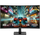 GameBooster GB-27C300FF 27 inç 300Hz 0.5ms Curved Oyuncu Monitörü