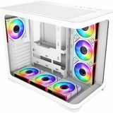 GameBooster GB-G2852W ARGB Fanlı 750 W Beyaz ATX Gaming Bilgisayar Kasası