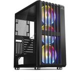 GameBooster GB-H002C USB3.0 2x20cm ARGB Fanlı Mesh Panel Siyah Gaming Kasa (PSU Yok) (JBST-GBH002C)
