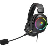 Gamebooster GB-H44 Rgb 7.1 USB Kablolu Kulak Üstü Oyuncu Kulaklığı (Extrakulaklık Pad Süngeri)