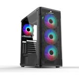 Gamebooster GB-M206B Usb3.0 Argb Fan Siyah Metal Kasa - Tek Seçenek