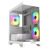 GameBooster GB-M6001 Rainbow Fanlı 600 W Micro ATX Gaming Bilgisayar Kasası