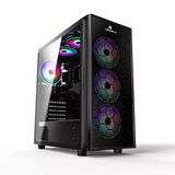 Gamebooster Gb-X51 Atx Usb3.0 Mesh 6Xrgb Fan Siyah (Psu Yok) Gamıng Kasa