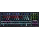 Gamebooster Lumin Rgb Blue 60M Switch Kablolu Siyah Mekanik Gaming Klavye - Mavi