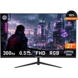 GameBooster Lyris FF30 GB-27M1F300CFMR 27 inç 300Hz 0.5ms Curved Gaming Monitör