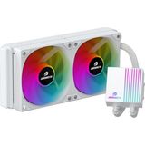 Gamebooster Prıme 240W Rgb 240MM Beyaz Islemci Sivi Sogutucu - Renkli