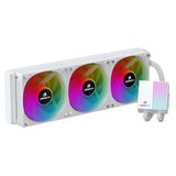 GAMEBOOSTER PRIME P360W Rainbow GB-LCS-P360W 360mm Beyaz İşlemci Sıvı Soğutucu