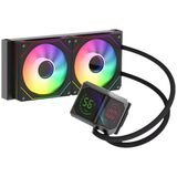Gamebooster Sıght Pro 240B Argb Curved Ekran 240Mm Siyah İşlemci Sıvı Soğutucu Gb-Lcs-Sp240b