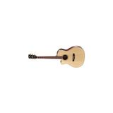 Gamedxlhop Elektro Akustik Gitar, Solak, Cutaway - 3 Renk Sunburst