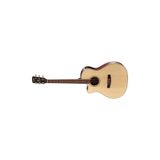 Gamedxlhop Elektro Akustik Gitar, Solak, Cutaway