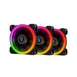 Gameforce 3In1 Kumandalı Rgb Fan 3Lü Set 3X120Mm Kasa Fanı
