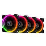 Gameforce 4In1 Kumandalı Rgb Fan 4Lü Set 4X120Mm Kasa Fanı