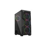 GameForce Cold Oyuncu Bilgisayar Kasası 700W 80 Psu 4X120MM Rainbow Fanlı Midi Tower Kasa Temiz Hava Akışı