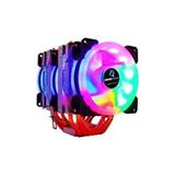 GameForce Copper 6 Intel/amd Uyumlu Cpu Soğutucu Işlemci Fanı 160TDP Sessiz Çalışma Özellikli RGB Aydınlatmalı