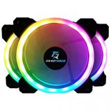 Gameforce Dualrıng 3X120MM Sese Duyarlı A-Rgb Kasa Fanı