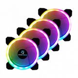 Gameforce Dualrıng 4X120MM Sese Duyarlı A-Rgb Kasa Fanı
