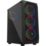 Gameforce Xmesh 6x120 mm Rainbow Fanlı Atx Midi Tower Kasa