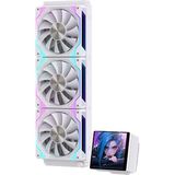 Gameline Dp-01 4" Büyük LCD Ekranlı 360MM Argb Işlemci Sıvı Soğutma Beyaz - Beyaz