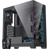 GAMELİNE ELITE 5x RGB Fan Kumandalı USB 3.0 ATX Gaming Bilgisayar Kasası Siyah