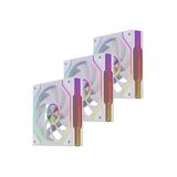GAMELİNE FRESH x1 3'lü SET 120mm ARGB 6 Pin Kasa Fanı Beyaz