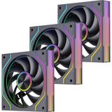 Gameline Fresh X1 3'lü Set 120MM Argb 6 Pin Kasa Fanı Siyah