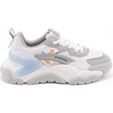 Gamelu 25-Kind Beyaz Bağlı Memory Foam Taban Sneaker Kadın Spor Ayakkabı