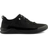 Gamelu Punch Lastik Bağ Keten Memory Foam Sneaker Ayakkabı - Siyah