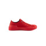 Gamelu Vıgor Çocuk Lastikli Memory Foam Keten Sneaker Ayakkabı KIRMIZI 33