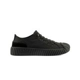 Gamelu Vıgor Çocuk Lastikli Memory Foam Keten Sneaker Ayakkabı SİYAH 32