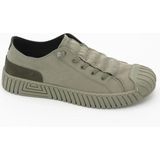 Gamelu Vigor Lastikli Memory Foam Taban Paraşüt Kumaş Sneaker Unisex Spor Ayakkabı - Haki