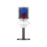 Gamenote GK50 Rgb Yayıncı Mikrofonu, 24BIT/192KHZ, Kardioid, Gürültü Engelleme, Type-C + 3.5 Mm, Beyaz - Renkli