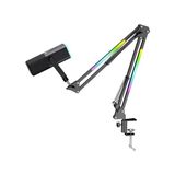 Gamenote GK71 Pro Rgb Yayıncı Mikrofonu, 24-Bit, 192KHZ, Xlr ve Type-C, Stantlı Siyah - Renkli