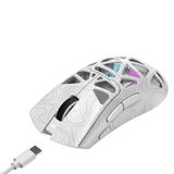 Gamenote MS1043WB Kablosuz Gaming Mouse – 24K DPI, 2.4GHz + BT5.3 + Type-C, Hafif Tasarım, RGB
