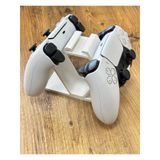 Gamepad - Oyun Kolu Standı Ps5 Ps4 Xbox Pc Uyumlu Üstten Arttırılabilir Mermer Beyazı Mermer Beyazı