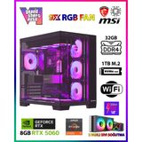 Gamepage GTA-VI X32 💎 Ryzen 7 5700X 32GB Ram 1TB M.2 Nvme SSD 8GB GDDR7 RTX5060 Ekran Kartı Oyuncu Masaüstü Bilgisayarı