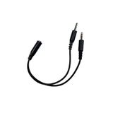 GamePower 3.5mm Çift Jack Converter Ses Mikrofon Ayırıcı Kablo