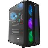 Gamepower Aura 4*120MM Fan A-Rgb Şerit LED 750W 80+ Bronze Power Supply Gaming Kasa - 750 W