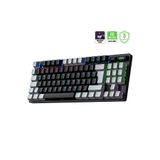 GamePower Eva 5 60m Mekanik Blue Switch Türkçe Q 88 Tuş USB Gaming Klavye, Siyah, 3 Yıl Garantili