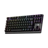 Gamepower Eva 7 60M Mekanik Kablolu, 2.4ghz, Bluetooth 3 Mod Blue Switch Türkçe Q USB Rgb Klavye - 1. Kol Oyun Konsolu - Ahşap