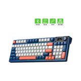 Gamepower Gasket Elite Kablolu-Kablosuz Rgb Mekanik Oyuncu Klavyesi beyaz-mavi