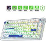 Gamepower Gasket Pro X RGB Wireless Bluetooth Kablolu Mekanik Hot-Swap Yağlı Switch Gasket Gaming Klavye